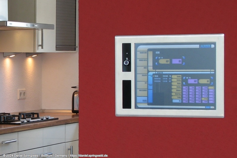 EIB/KNX Haussteuerung per Touchscreen Panel im LCARS Look