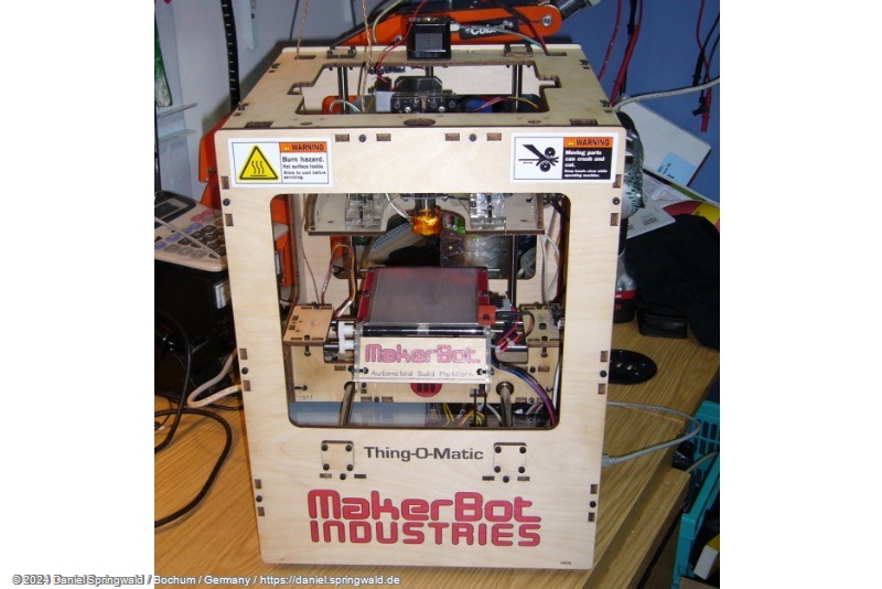 MakerBot: Fertig! :-)
