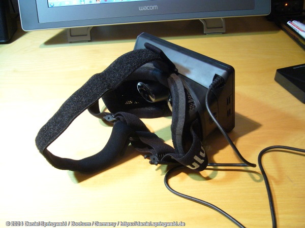 Oculus Rift - Schaut eher wie ein ladenfertiges Produkt als ein Development Kit aus