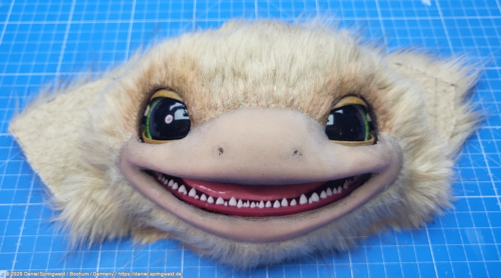 Eyes and mouth